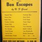 Rope, Chain and Box Escapes, Lecture Grant, U.F.
