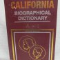 California Biographical Dictionary Vol. 1