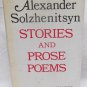 Stories and Prose Poems by Solzhenitsyn Alexander