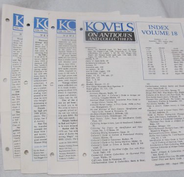 Koval's Antiques & Collectibles 6 issues
