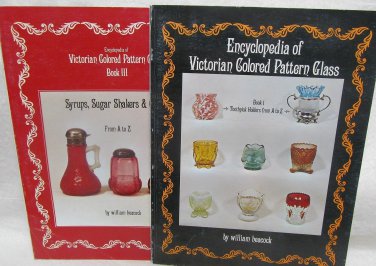 Encyclopedia Victorian Colored Pattern Glass 4 Vols. by Heacock W.