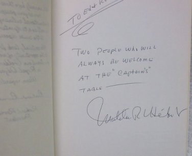 The Odyssey Cook Book Signed