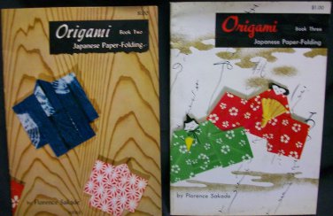 Origami Book Two and Three by Sakade Florence
