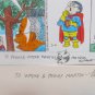 Original artwork for Wee Pals Sunday comic strip  Turner Morrie