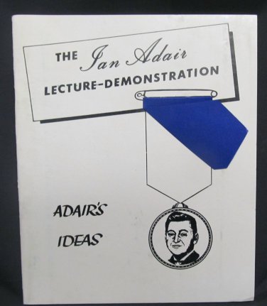 The Ian Adair Lecture Demonstration