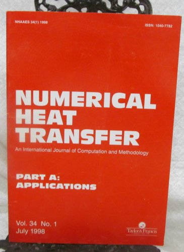 Numerical Heat Transfer Part A Applications