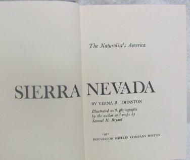 Sierra Nevada by Johnston, Verna