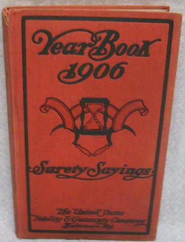 Year Book 1906 Surety Savings