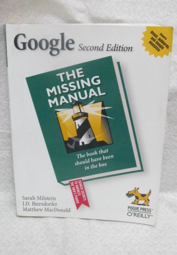 Google 2nd ed. by Milstein, Sarah