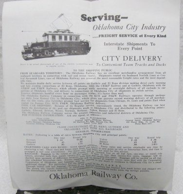 Oklahoma Lines Interurban Lines Schedule
