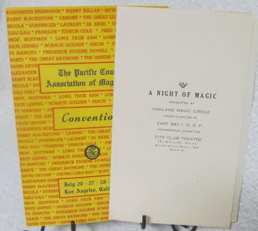 Programs (5) Magician Conventions