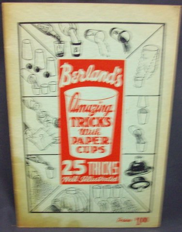 Berland's Amazing Tricks with Paper Cups