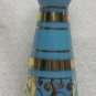 Califonria Pottery Turquoise and Gold Vase Jackson