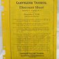 Cleveland Tramrail Discount Sheet 12/1/1930