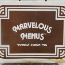 Marvelous Menus SF Peninsula Edition 1980
