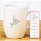 Lot of 20 Breast Cancer Awareness Mug w/Bookmark