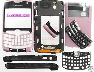 Verizon Pink RIM BlackBerry OEM 8330 Curve Full Housing
