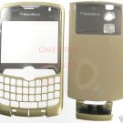 Alltel Gold RIM Blackberry Curve 8330 Full Housing Case