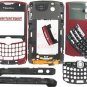Sprint OEM BlackBerry 8330 Curve Complete Housing Case Burgundy Red
