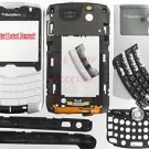 Silver RIM BlackBerry 8330 Curve Complete Housing Cover No Logo