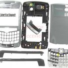 No Logo OEM RIM BlackBerry 8320 8310 8300 Curve Full Housing Grey