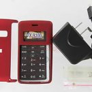 OEM LG Travel AC Wall Charger+Red Snap-On Case enV2 VX9100