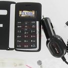 Verizon OEM Car DC Charger+Black Snap-On Case LG enV2 VX9100