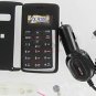Verizon OEM Car DC Charger+Black Snap-On Case LG enV2 VX9100