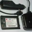OEM LG Battery+ Travel Home+Auto Car Charger VX9400 VX-9400 SBPP0019901