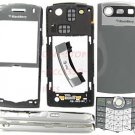 AT&T RIM Blackberry Pearl 8110 8120 OEM Gray Full Housing GSM