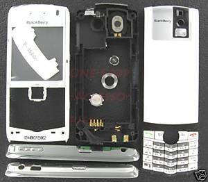 Genuine White Original TMobile BlackBerry 8100 Pearl Case Housing