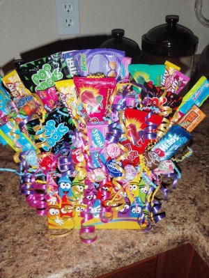 Crayola Candy Bouquet