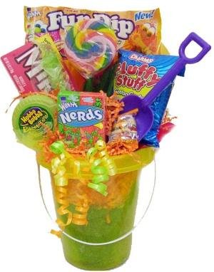 Sand Bucket Candy Bouquet