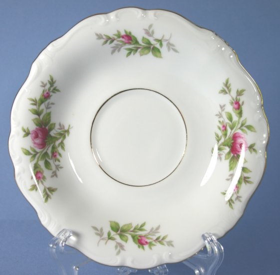 Johann Haviland (Bavaria) Moss Rose Saucer Only