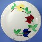 SPI - Southern Potteries - Blue Ridge 3988 CARNIVAL Luncheon Plate