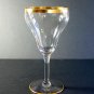 Hawkes Stem 4011 - Gold Trim Water Goblet