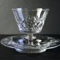 Webb Corbett AVON Champagne - Tall Sherbet with Underplate