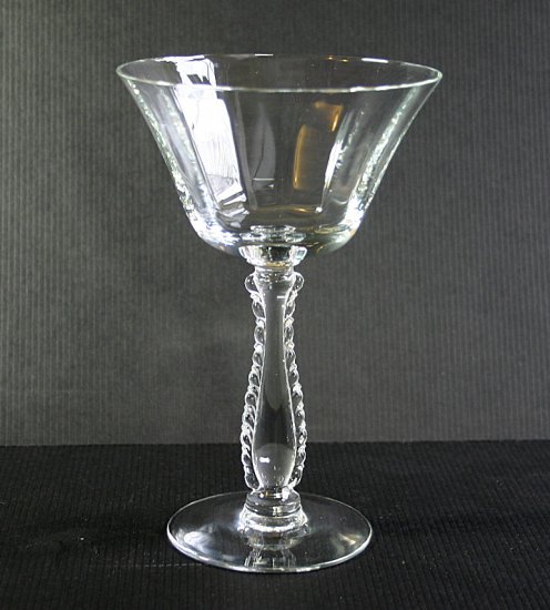 Fostoria Silver Flutes Champagne/Tall Sherbet