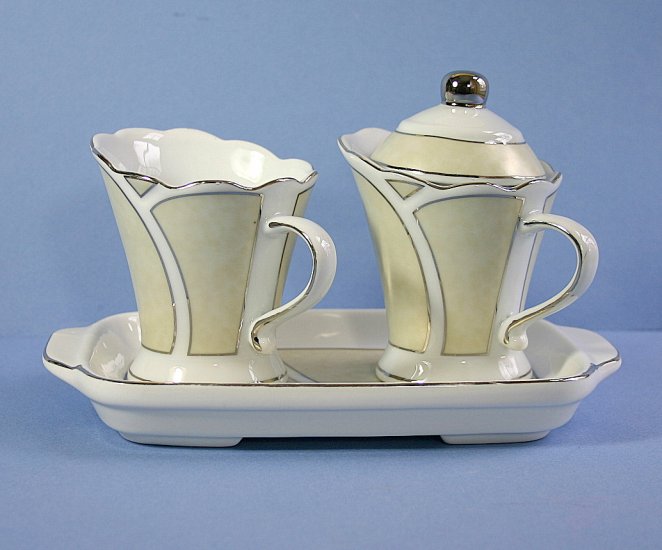 T. Bavaria Germany Design Sugar and Cream 3 piece Set