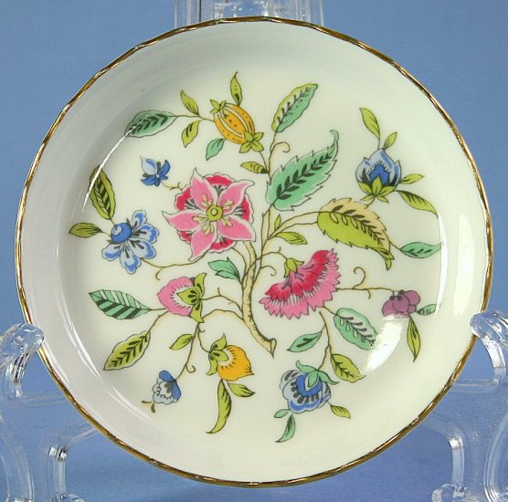 Minton Haddon Hall Butter Pat (Gold Trim)