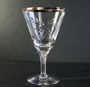 Fostoria Crystal Bridal Belle Champagne Sherbert #6072 Glass 5" 