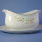 Sango 6276 Chapel Rose Gravy Boat with Attached Underplate