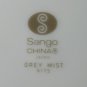 Sango 6175 Grey Mist Cup and Saucer Set (Flat)