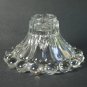 Anchor Hocking Crystal Boopie Clear 2" Single Light Candlestick