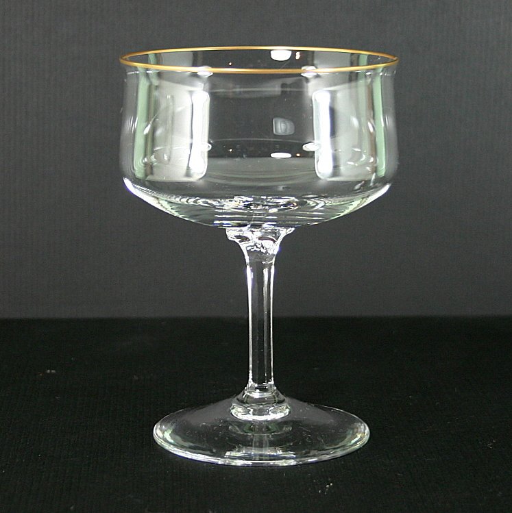 Lenox Intrigue (Gold Trim) Champagne/Tall Sherbet