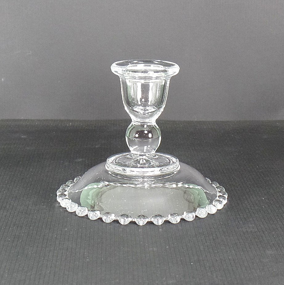 Imperial Glass Ohio Candlewick Clear Single Light Candlestick