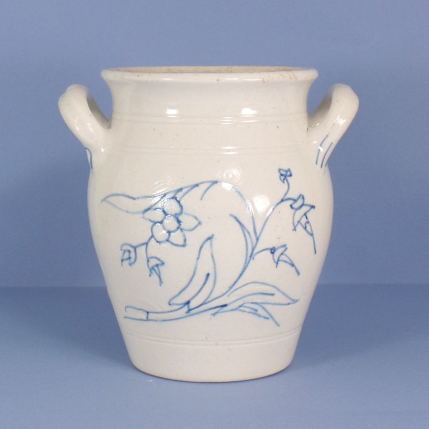 Rorstrand A-Model Blue & White Pot #3