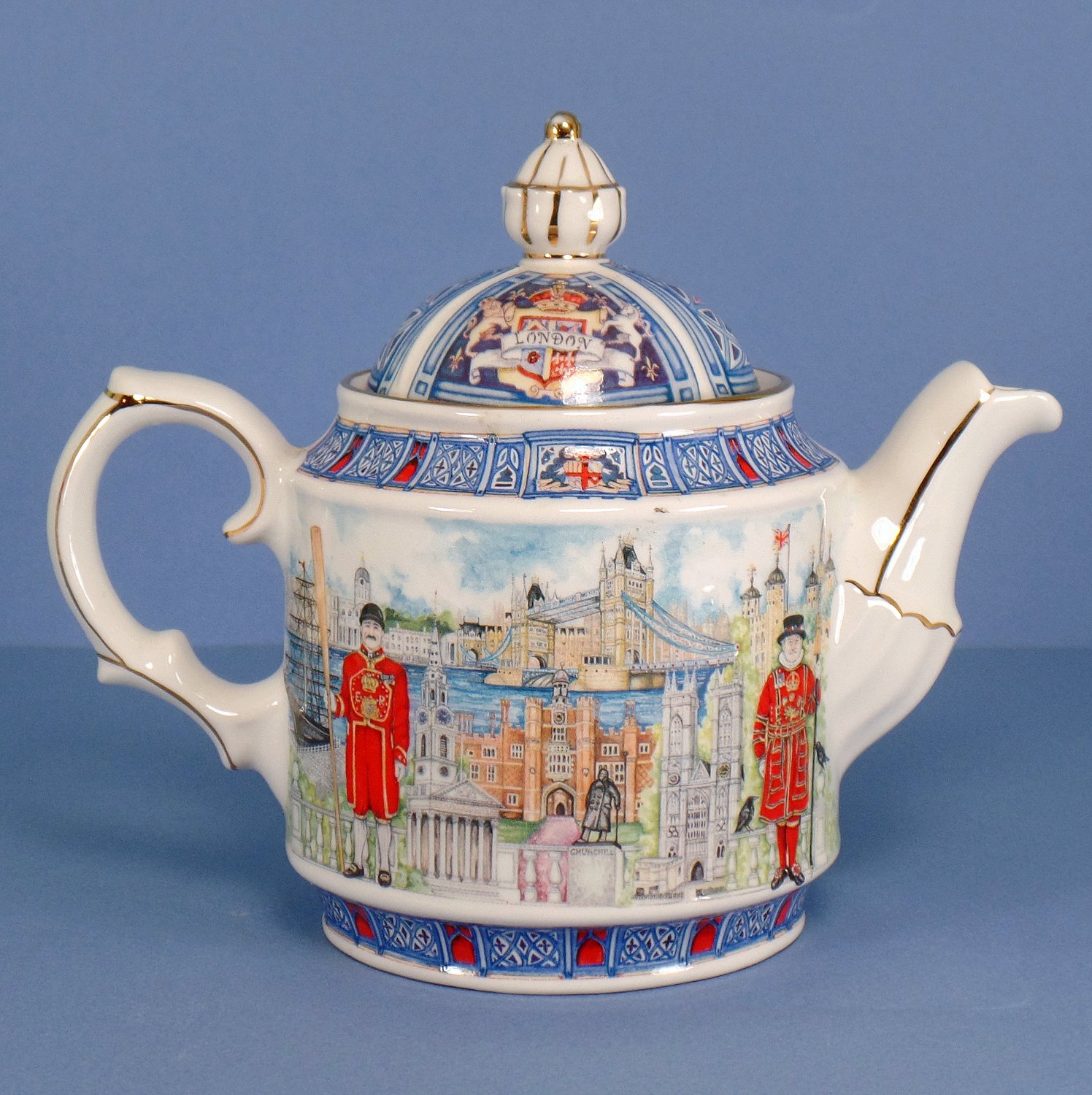 Sadler Teapot & Lid Thameside No Box