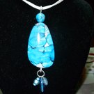 blue pendant