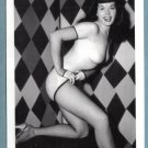 BETTY PAGE TOPLESS NUDE BREASTS NEW REPRINT 5X7 #241 BETTY PAGE TOPLESS NUDE BREASTS NEW REPRINT 5X7 #241